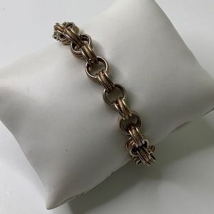 Catherine Popesco triple kindled circles bracelet SZ 7.5